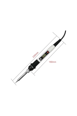 Eym Ticaret Dijital Ekranlı Isı Ayarlı 80 W Havya Lehim Makinesi