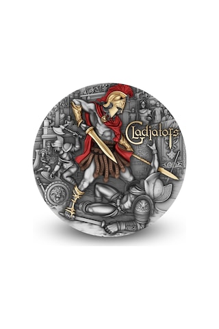 AgaKulche Gladyatör Gümüş Sikke Coin
