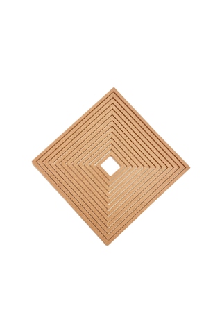 12'li Kare Ham Mdf, 8mm Kalınlık, 30 Cm Kasnak, Boyanabilir Vidasız Kasnak, Makrome Halkası