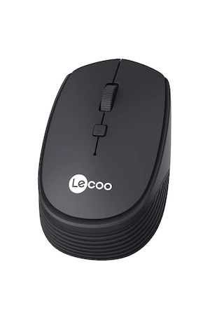 Lecoo Ws202 Nano Alıcılı Kablosuz 1600dpi Siyah 4 Tuş Mouse Ws202