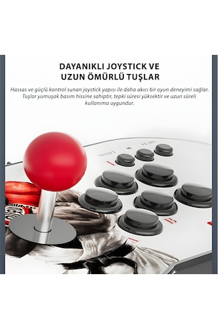 İdragon M9 Arcade Oyun Konsolu Hdmı Çıkış 64gb Hafıza 2 Oyunculu Joystick Seti