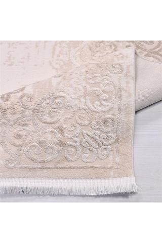 İpek Halı Gaspara 14506 Krem Modern Salon Halısı
