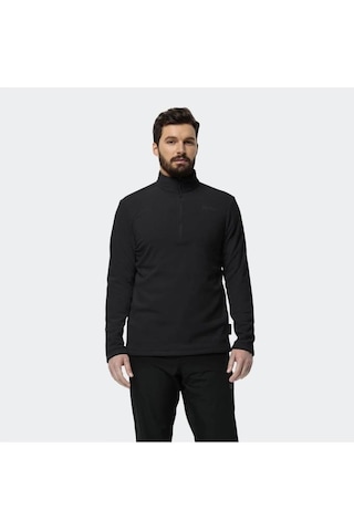 Jack Wolfskin Taunus Hz M 1709522 Black Erkek Polar Siyah