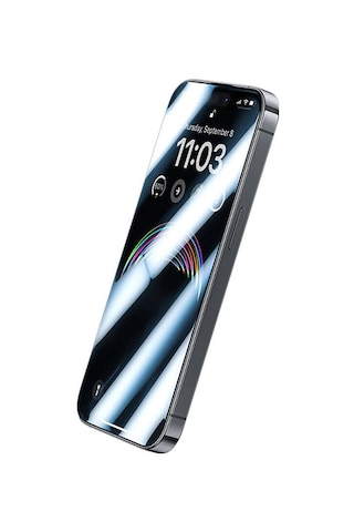 Apple iPhone 15 Pro Uyumlu Benks Anti-dust Toz Önleyici Özellikli Gaming Ekran Koruyucu