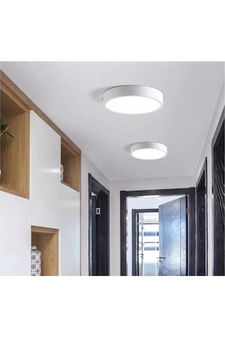 Kendal Kdl-422 6500k 18 Watt Sıva Üstü Beyaz Kasa Yuvarlak Spot Beyaz