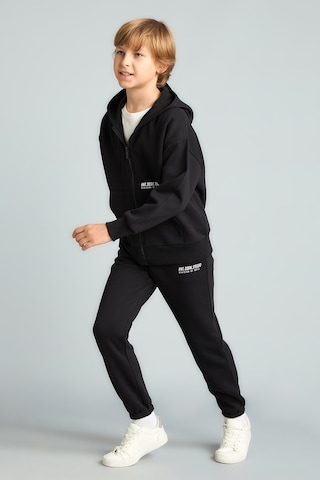 Defacto Baskılı Lastikli Paça Kalın Kumaş Jogger Eşofman Altı Erkek Çocuk H9685a826wnbk81 Siyah-bk81