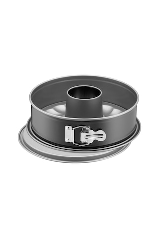 Kaiser 066659404 İnspiration Kelepçeli Borulu Kek Kalıbı 26cm Gri
