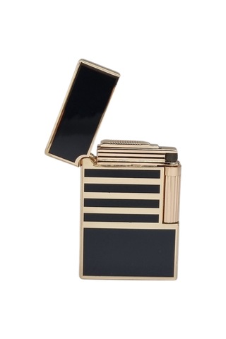 Vindiesel Soft Flame Siyah-gold Desenli Çakmak - Tr7685