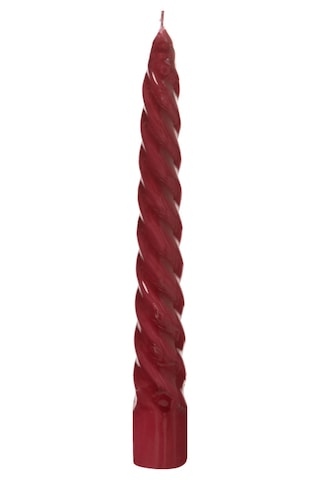 Mudo Home 2li Burgulu Şamdan Mum Bordo 18cm 1484674