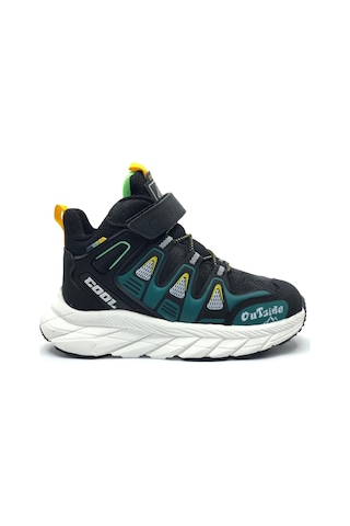 Cool Paul Ortopedik Kaymaz Hafif Taban Unisex Çocuk Bot Yeşil