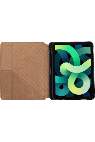 Bouletta Apple Uyumlu iPad 10.nesil 10.9" Deri Kılıf Gölgeli Taba Kılıf