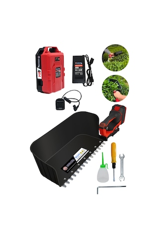 Şarjlı Çay Toplama 15 Amper 21v 40cm Toplama Haznesi