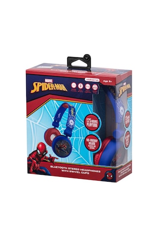 Bluetooth Kulaklık Marvel Spıderman Mikrofonlu Kablosuz Çocuk Kulaklığı Lisanslı Mv-9966-sm2
