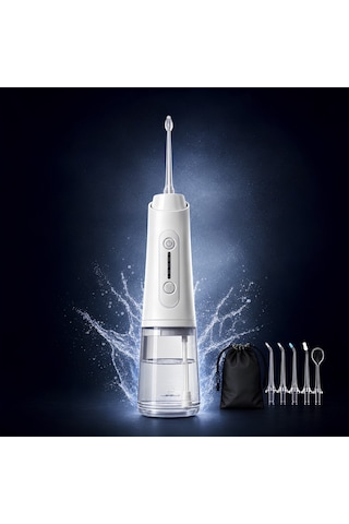 Auhma Amf11 320 Ml 4 Modlu Şarjlı Akıllı Ağız Duşu