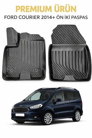 Ford Courier Panelan 2014-2023 3D Oto Paspas