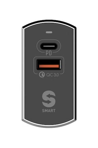 Ldnio A2502C Usb 3.0 - Micro Şarj Adaptörü Siyah