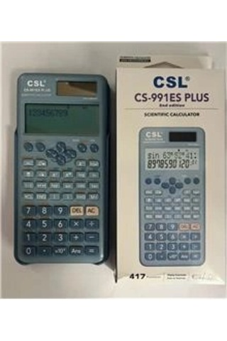 Csl Cs-991es Plus-blue Mavi Fonksiyonel Hesap Makinesi Kdo Diğer