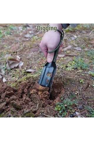 Pazly Ve Pratik Küreği Kampçılık Kamp İçin Hiking Geeroyoo El Çok Bahçe, Amaçlı Aleti - Vk