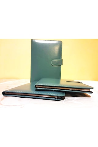 Deri Fotoğraf Albümü 6x9 Cm Instax Polokart 96'lık-kartvizitlik