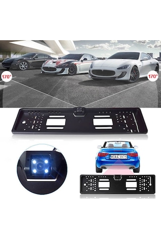 Kameralı Park Sensörü 7'' Ayna Hd Ekran+Plakalık Kamera