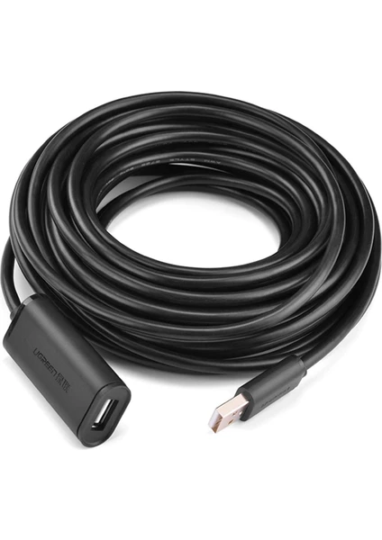 Ugreen Usb 2.0 Active Extension Cable With Chipset 5m Black 5 Metre