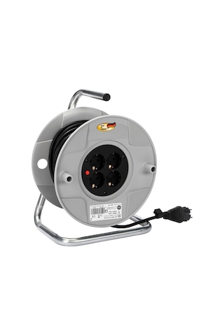 Brennenstuhl Garant Serisi Ip20 Lisanslı 16 A Sigorta Şalterli 25m Makaralı Kablo H05vv-f 3g1,5 25 M