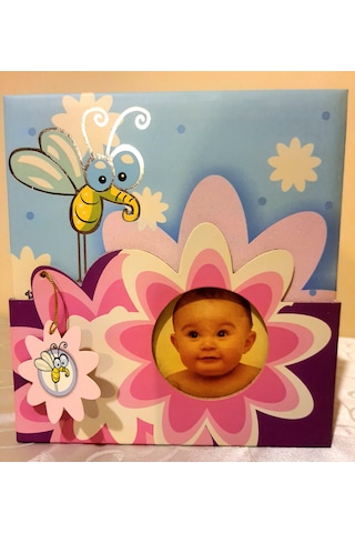 Cmf Fotoğraf Çerçevesi 20 Adet 15x21 Cm + 60 Adet 10x15 Cm Mavi - Sarı