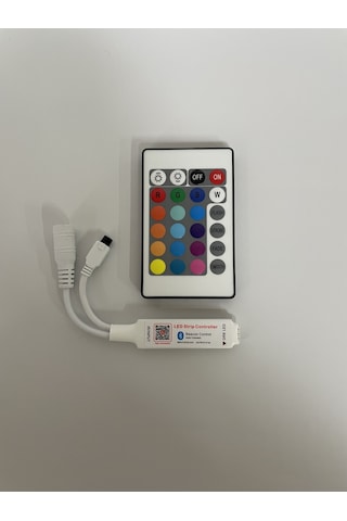 Hazarled Tuya Destekli Bluetooth Kontrollü RGB Şerit Led Kontrol Cihazı 5-24V