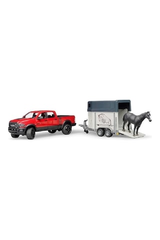 Bruder Ram 2500 Pickup ve At Nakil Römorku Br02501