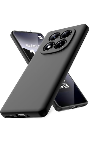 Redmi Note 14 Pro Plus Kılıf Kamera Korumalı Yumuşak Silikon