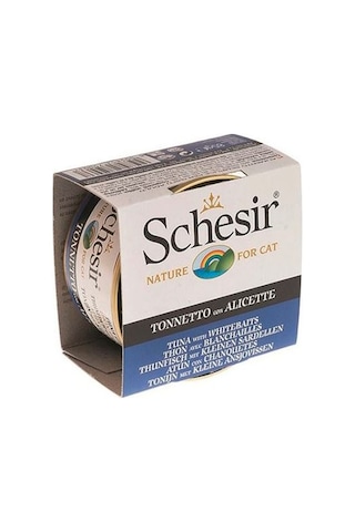 Schesir Ton Balıklı ve Ringa Balıklı Jelly Yetişkin Kedi Konservesi 6 x 85 G