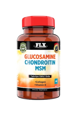 Glukozamin Kondroitin Msm Kolajen Vitamin D 60 Tablet