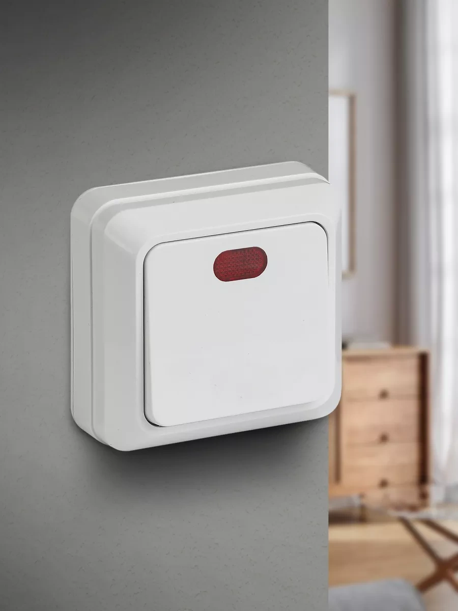 Intro Aydınlatmalı Tekli Anahtar 123805953