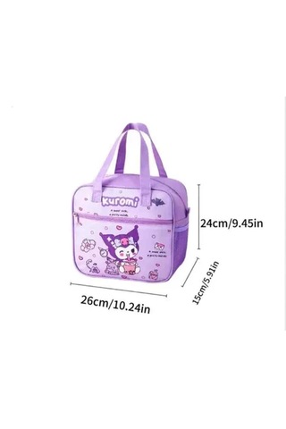 Sanrio Capybara Desenli Isı Yalıtımlı Beslenme Çantası