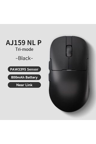 Aj159 Nlp Near-link 3 Modlu 1000hz 26.000 Dpı 800 Mah Batarya Paw 3395-yeni Nesil Bağlantı Modu Diğer