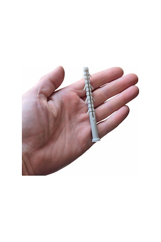 Uzun Boy Plastik Dübel 10cm Siding Kasa Dübeli 8mm - 100 Adet