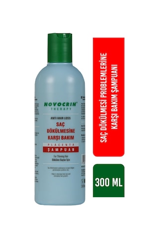 Novocrin Placenta Saç Dökülmesine Karşı Bakım Şampuanı 300 ML