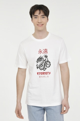 Kinetix Ml Latne 11es-slg-106 4fx Beyaz Erkek Kısa Kol T-shirt 000000000101572369