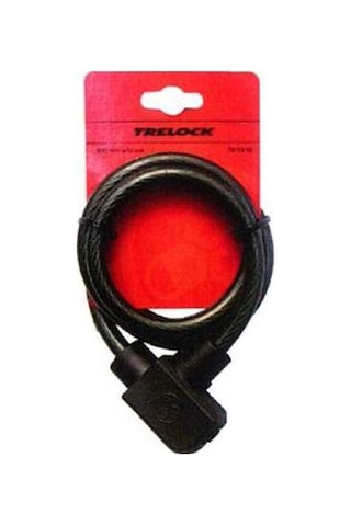 Trelock Spiral Kilit Anahtarlı Ts150-10 1500 MM / 8 MM Siyah Gri - Siyah