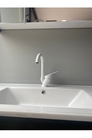 Armour Armatür Banyo Batarya Seti Beyaz