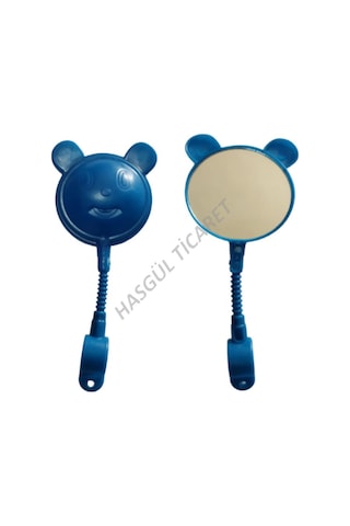 Hsgl Bisiklet Mavi Sepet Püskül Ayna Zil Rüzgar Gülü Set Aksesuar