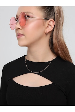 Voznesenskij Uvelirnyj Zavod Gümüş Figaro Boyun Zinciri 925 Ayar Altın Kaplama 250235430 Altın