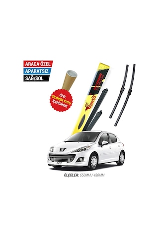 Peugeot 207 İnwells Muz Silecek Takımı (2007-2012)