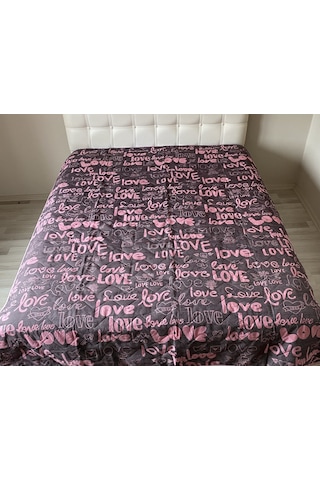 Kapitoneli Tek Kişilik Çok Amaçlı Örtü 160x220 CM