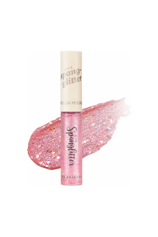 Holika Holika Jel Glitter Yoğun Işıltılı Göz Farı Kore Makyaj Trendi Holika Holika Eye Spanglitter Pembe