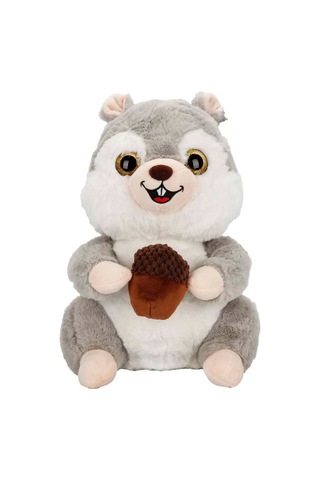 30 Cm Boyunda Yumuşak Dokulu Sevimli Peluş Sincap