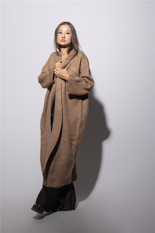 Avrile Salaş Triko Hırka Camel