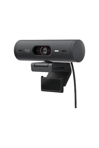 Brio 500 Full Hd Web Kamerası Otomatik Işık Düzeltme, Otomatik Çerçeveleme, Gösteri Modu, Çift Gürültü Azalt