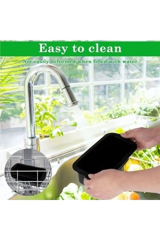 Didadodo Siyah Silikon Buz Kalıbı - Xl Bloklu 3 Kp. Siyah Siyah