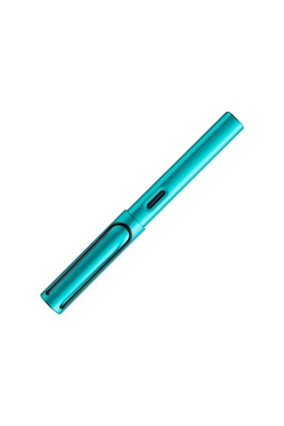 Lamy Al-star Dolma Kalem Aluminyum M Uc Turmaline Metal Siyah Klips Turkuaz
